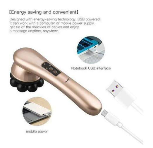 Masseur magnétique chauffant fonctionnel