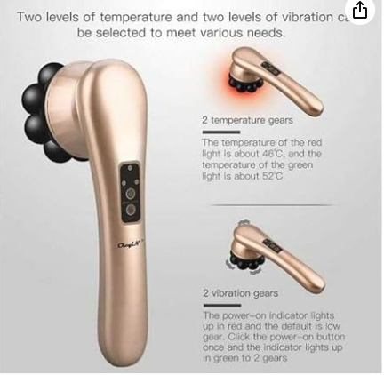 Masseur magnétique chauffant fonctionnel